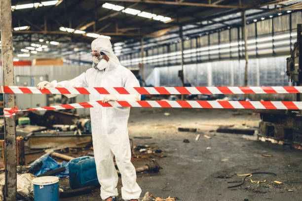 Professional Biohazard technician working in La Grange, CA